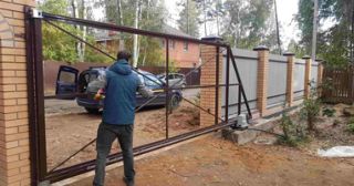 Купить услугу монтаж ворот Костомукша, цена от 2625 руб.