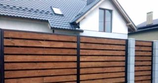 Купить распашные ворота деревянные Костомукша, цена от 2782 руб.