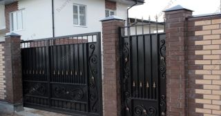 Купить распашные ворота кованные Костомукша, цена от 4882 руб.